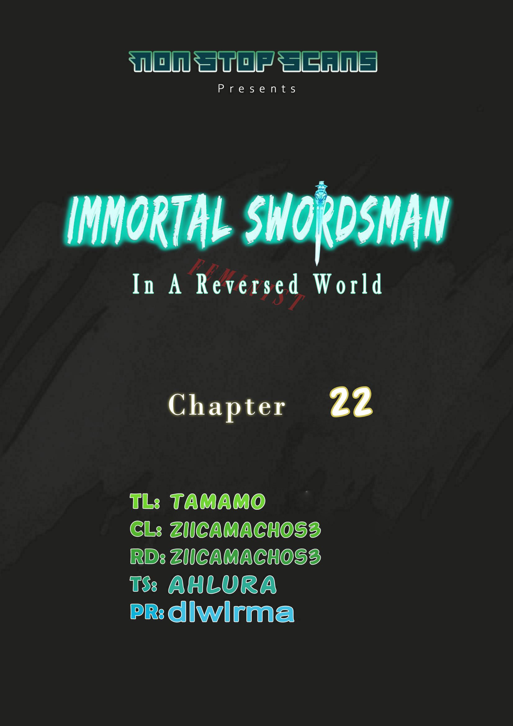 Immortal Swordsman in The Reverse World Chapter 22 1